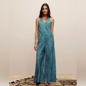 Banana Republic White Lotus Jumpsuit